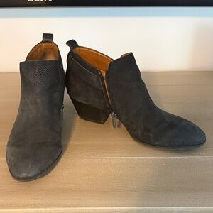 Franco Sarto Black Ankle Booties